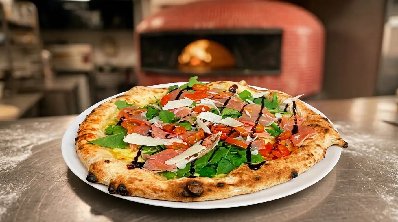 Pizza napolitana de Aureliano